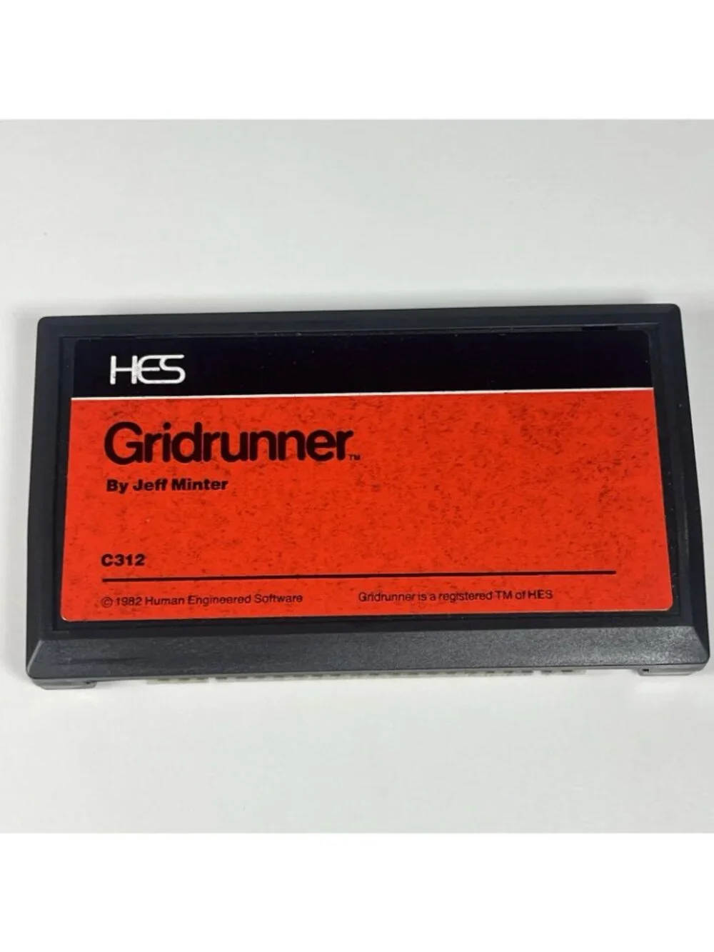 Vintage VIC-20 Gridrunner HES C312 Jeff Minter Cartridge w/ Instruction Sheet